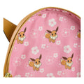 Loungefly Eevee Pokemon Mini Backpack, side angle