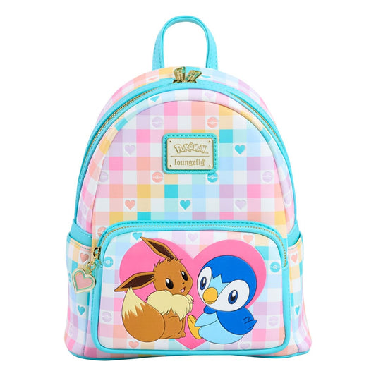 Loungefly Pokemon Piplup And Eevee Friends Mini Backpack