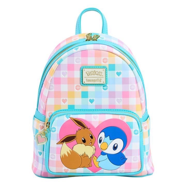 Loungefly Pokemon Piplup And Eevee Friends Mini Backpack