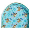 Loungefly Pokemon Piplup And Eevee Friends Mini Backpack, close-up detail