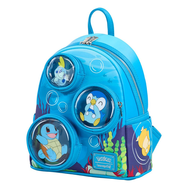 Loungefly Bubbles Water Type Pokemon Mini Backpack