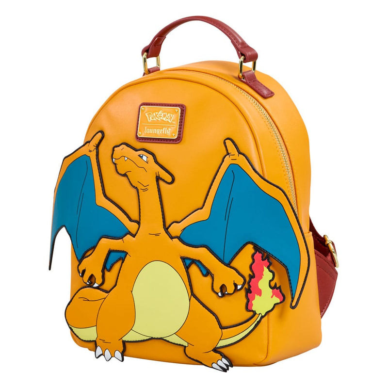 Loungefly Charizard Pokemon Cosplay Mini Backpack, alternate view