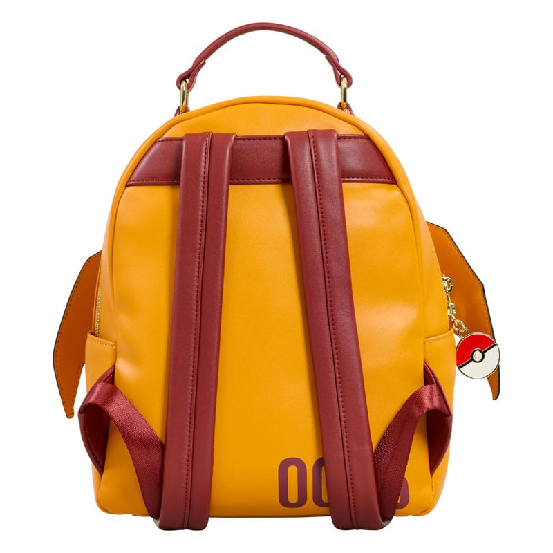 Loungefly Charizard Pokemon Cosplay Mini Backpack, side angle
