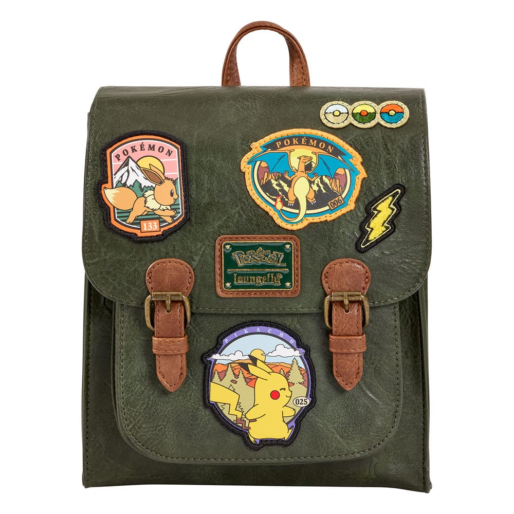 Loungefly Pokemon Patches Mini Backpack