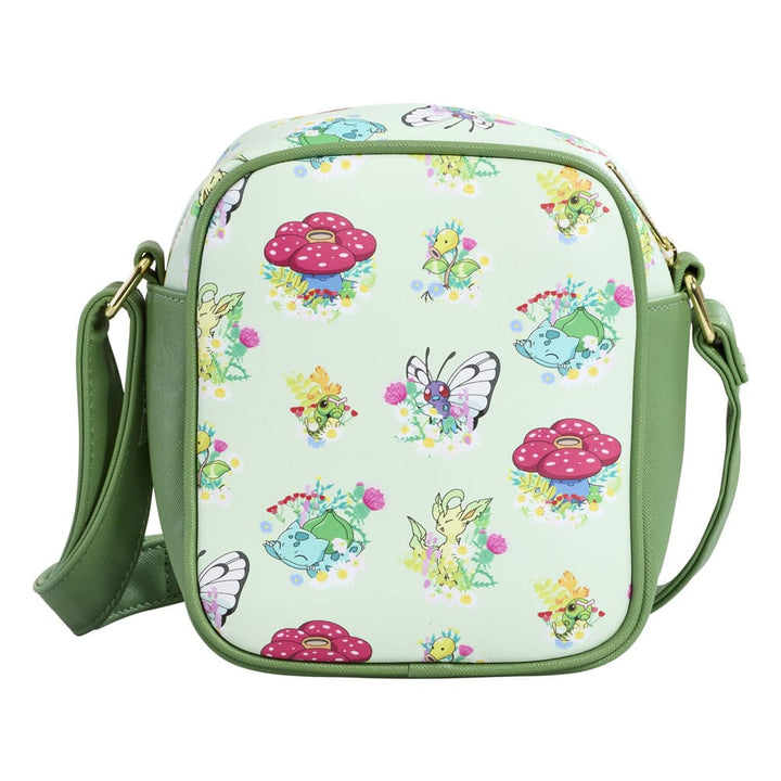 Loungefly Grass Type Pokemon Crossbody Bag