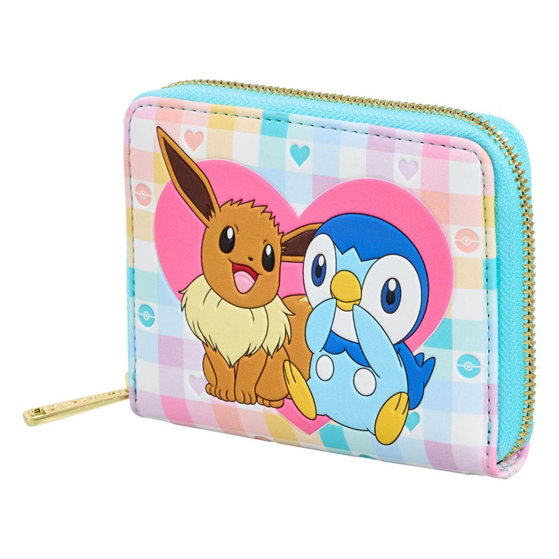 Loungefly Pokemon Piplup And Eevee Friends Wallet, alternate view