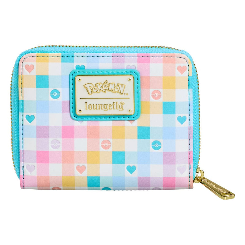 Loungefly Pokemon Piplup And Eevee Friends Wallet, side angle