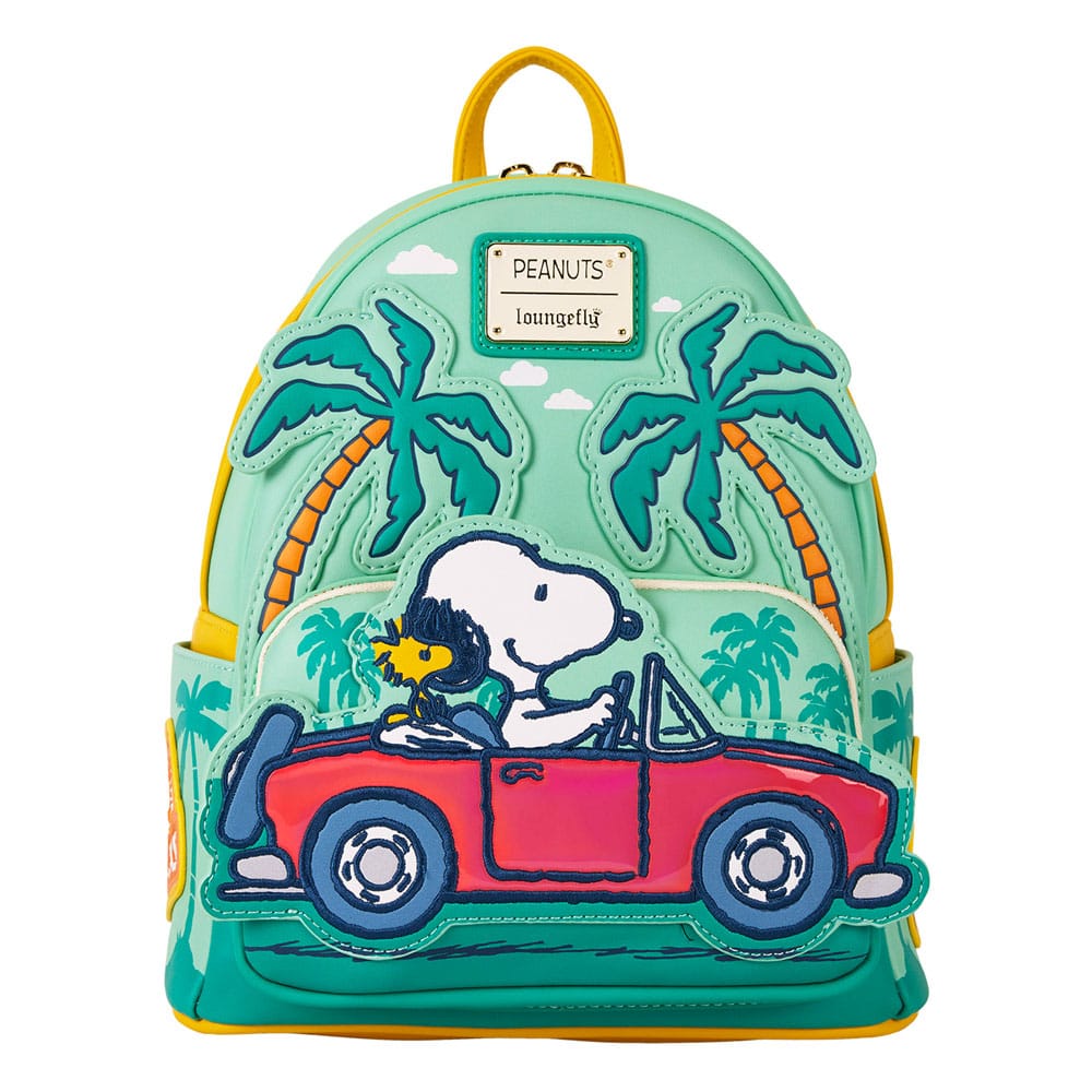 Peanuts Loungefly Snoopy Road Trip Mini Backpack