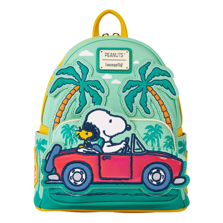Peanuts Loungefly Snoopy Road Trip Mini Backpack