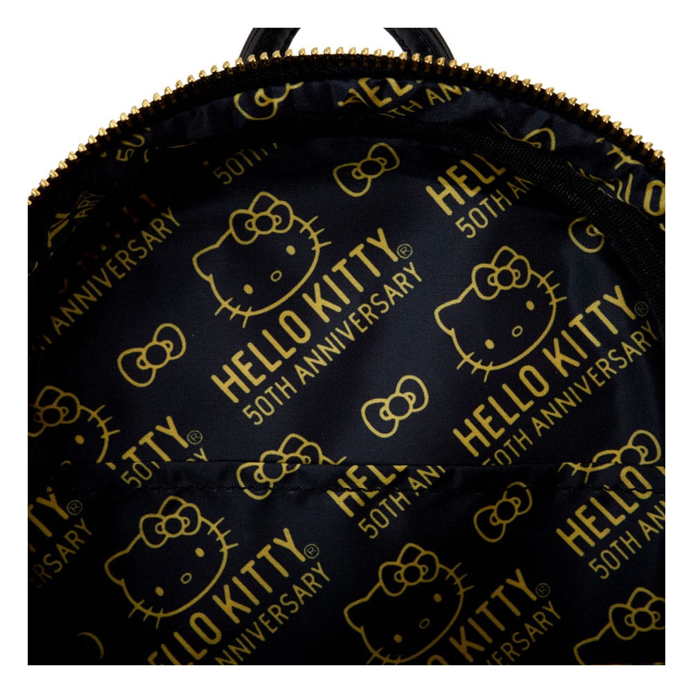 Loungefly Hello Kitty 50th Anniversary Special Mini Backpack Metallic Gold