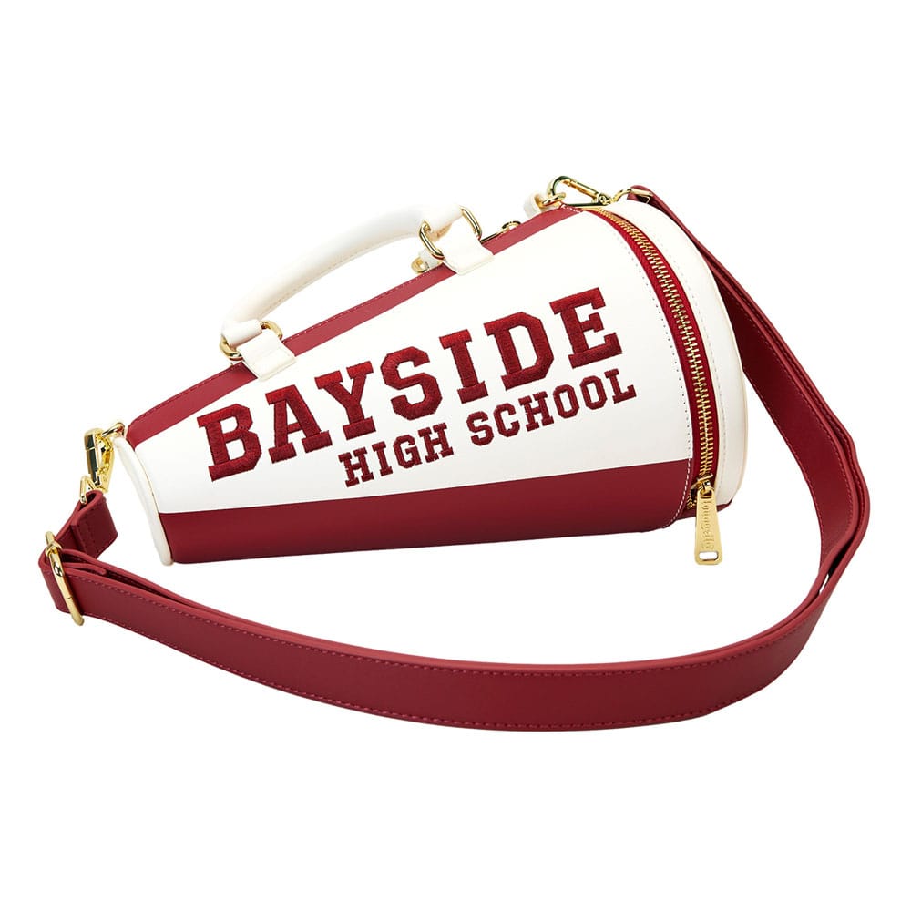 Loungefly Saved By The Bell Bayside High Megaphone Figural Crossbody Bag