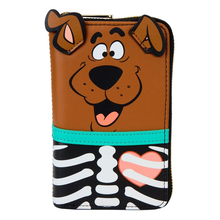 Skeleton Scooby Doo Loungefly Zip Around Wallet