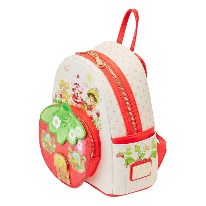 Loungefly Strawberry Shortcake Strawberry House Mini Backpack