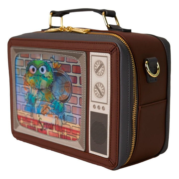 Loungefly Sesame Street Lenticular Retro TV Crossbody Bag