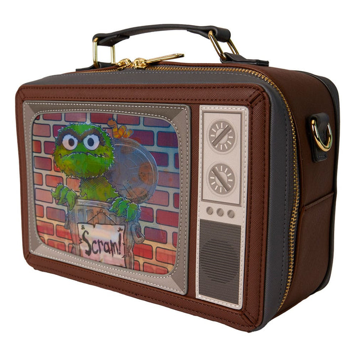 Loungefly Sesame Street Lenticular Retro TV Crossbody Bag