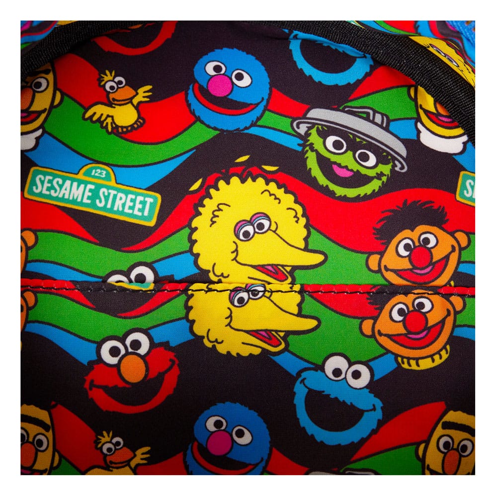 Loungefly Sesame Street Lenticular Retro TV Crossbody Bag