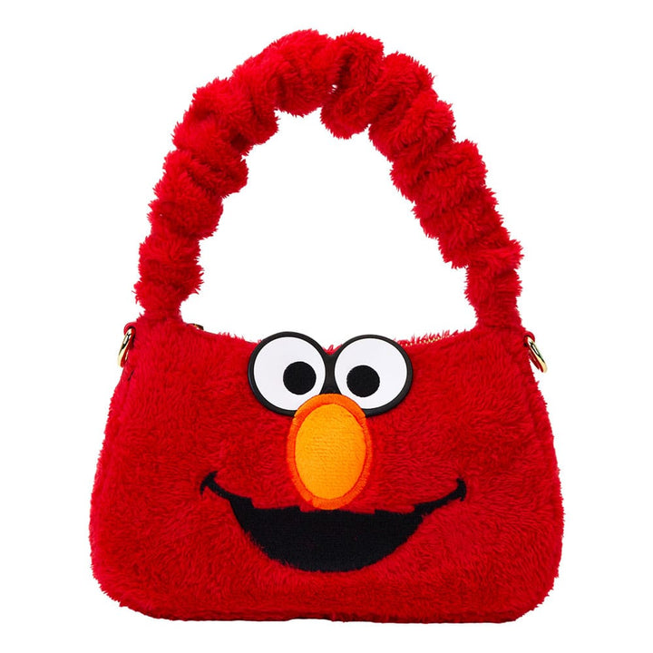 Loungefly Sesame Street Elmo Plush Crossbody Bag