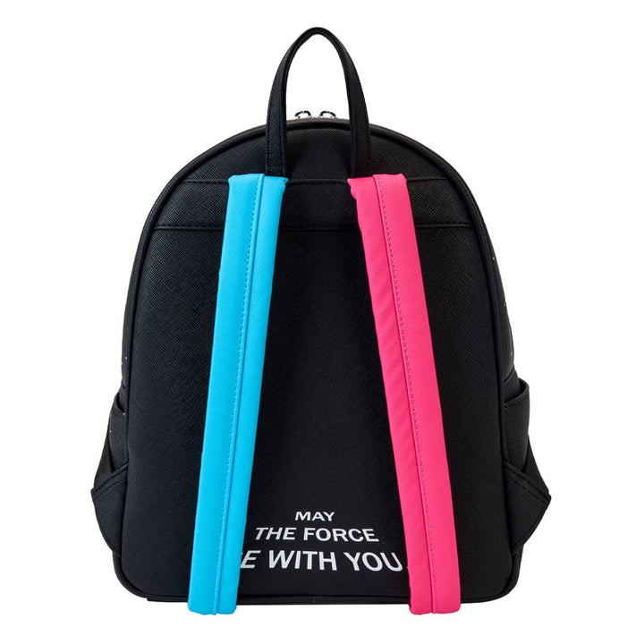 Loungefly Star Wars Rebels vs Empire Galactic Neon 70's Light Up Mini Backpack