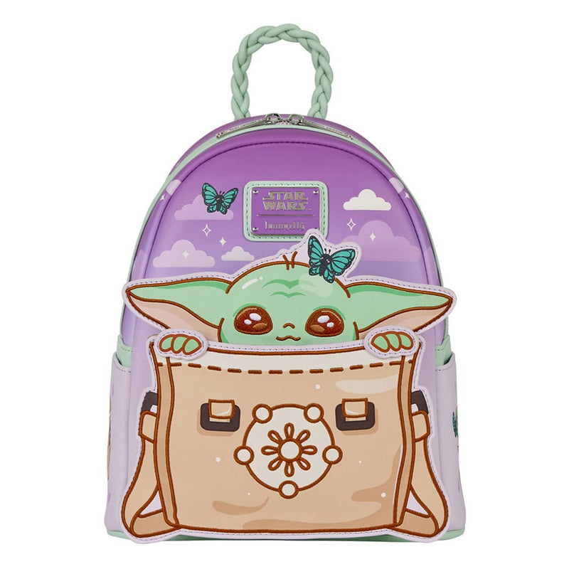 Loungefly Star Wars Grogu Peek-a-Boo Mini Backpack
