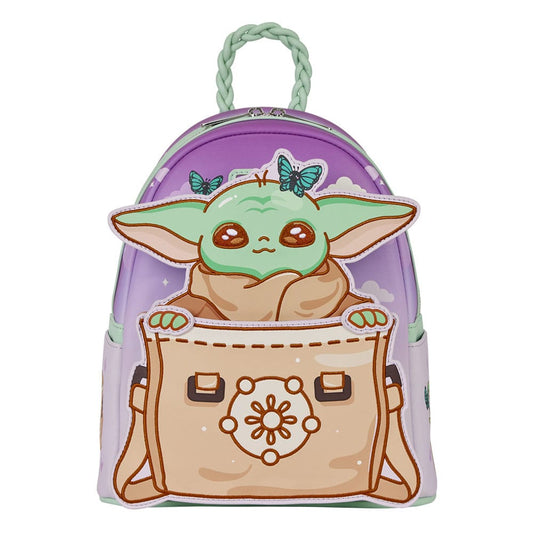 Loungefly Star Wars Grogu Peek-a-Boo Mini Backpack