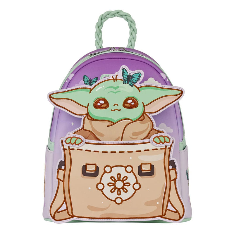 Loungefly Star Wars Grogu Peek-a-Boo Mini Backpack
