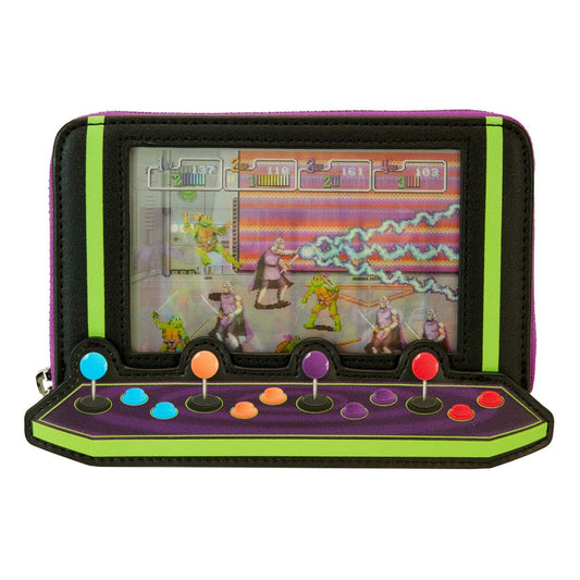 Loungefly Teenage Mutant Ninja Turtles 40th Anniversary Vintage Arcade Wallet