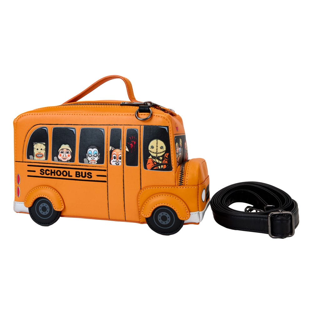 Trick 'R Treat School Bus Loungefly Figural Crossbody Bag