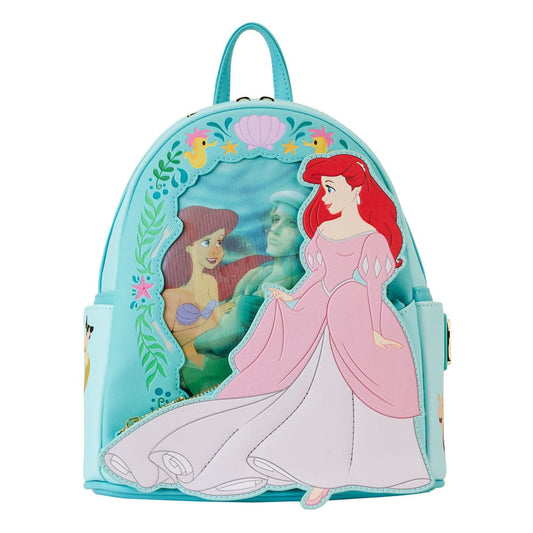 Loungefly The Little Mermaid Princess Series Lenticular Mini Backpack