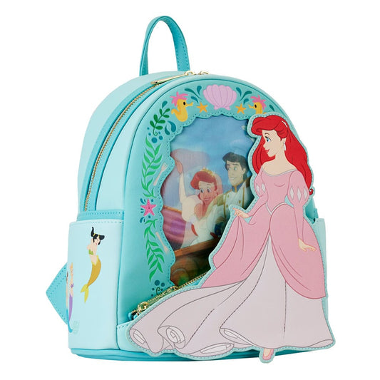 Loungefly The Little Mermaid Princess Series Lenticular Mini Backpack