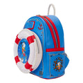 Loungefly Disney Donald Duck 90th Anniversary Lenticular Mini Backpack, side angle