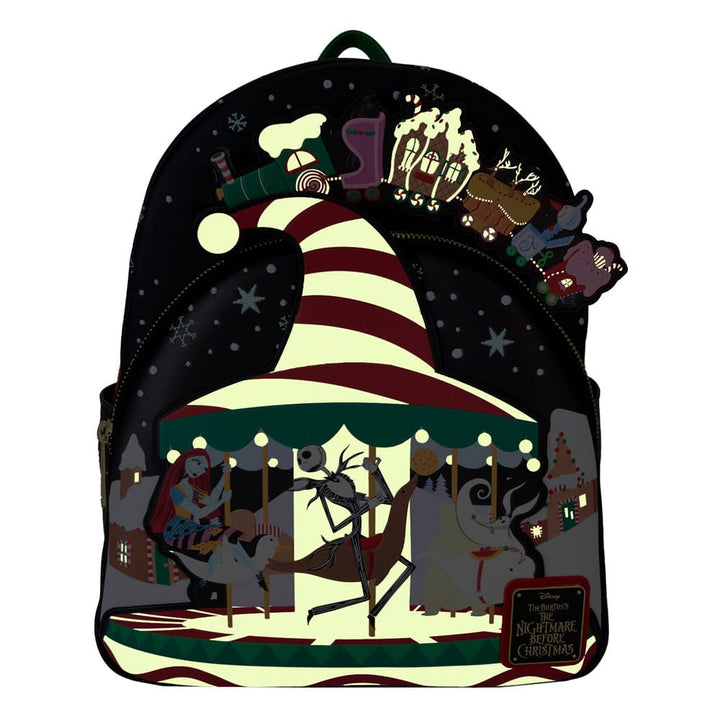 Loungefly Disney The Nightmare Before Christmas Town Mini Backpack