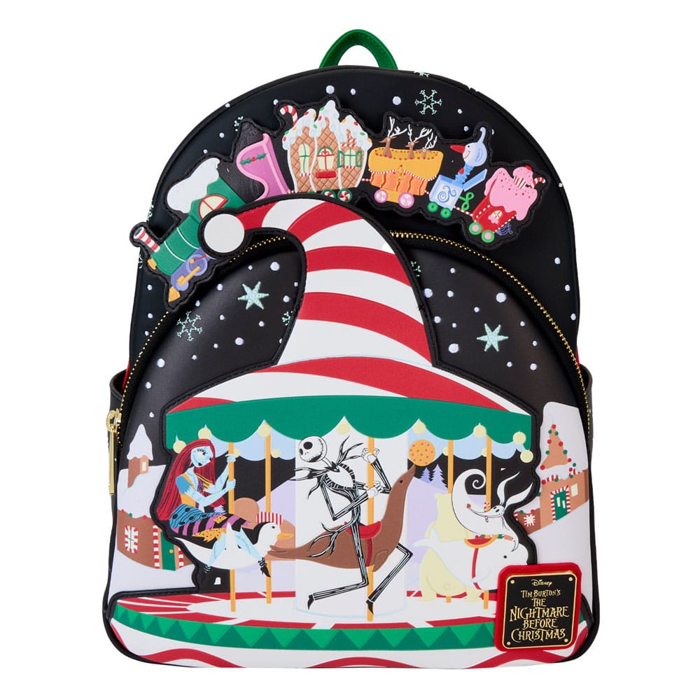 Loungefly Disney The Nightmare Before Christmas Town Mini Backpack