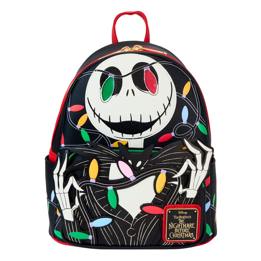 Loungefly Disney Nightmare Before Christmas Smiling Jack Light Up Mini Backpack