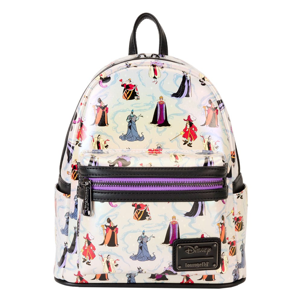 Loungefly Disney Villians Iridescent Mini Backpack