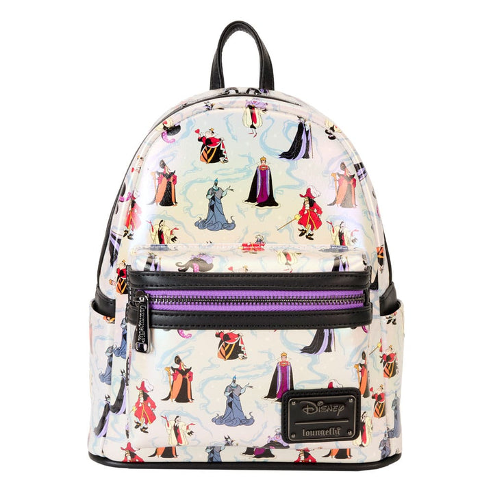Loungefly Disney Villians Iridescent Mini Backpack