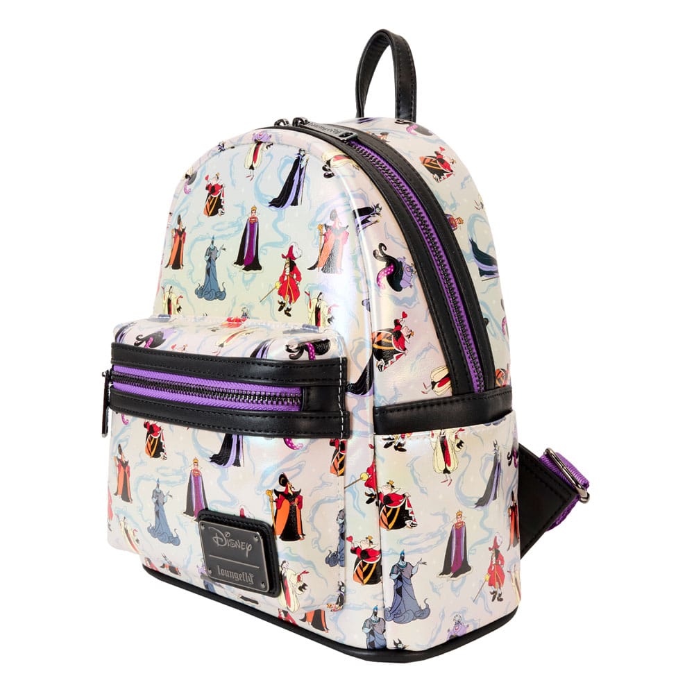 Loungefly Disney Villians Iridescent Mini Backpack