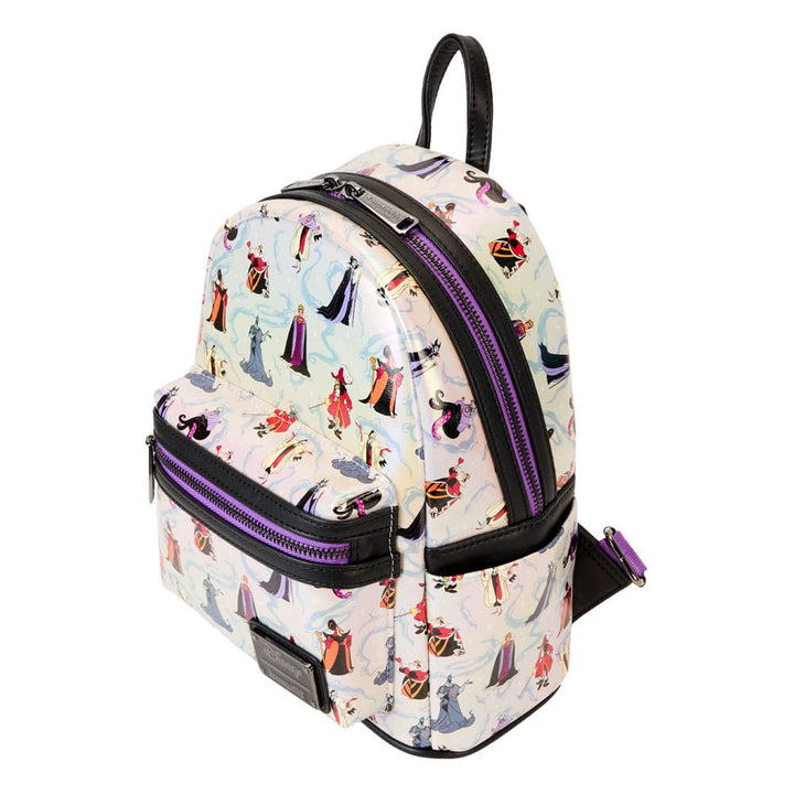 Loungefly Disney Villians Iridescent Mini Backpack