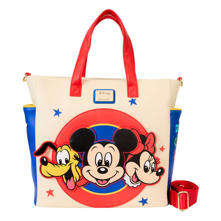 Loungefly Disney Mickey and friends Backpack and Tote Bag