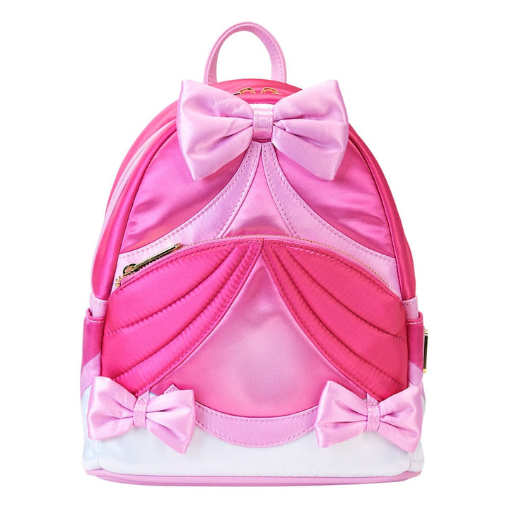 Loungefly Disney Cinderella 75th Anniversary Pink Bow Mini Backpack