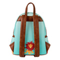 Loungefly Disney The Lion King I Just Can't Wait To Be King Mini Backpack, close-up detail