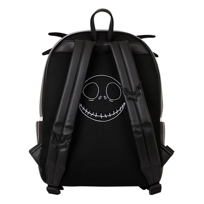 Loungefly Disney Nightmare Before Christmas Jack Skell Full Sized Backpack, side angle