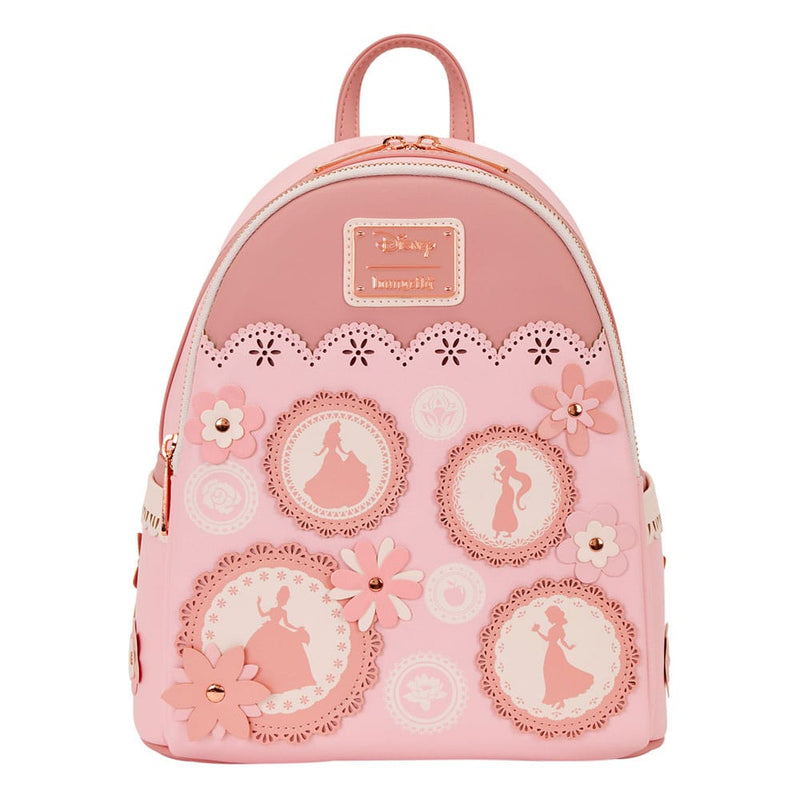 Loungefly - Disney Princess Stained Glass Floral Lace Mini Backpack