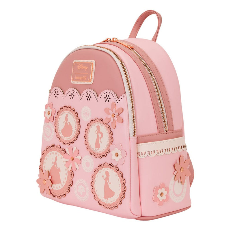 Loungefly - Disney Princess Stained Glass Floral Lace Mini Backpack