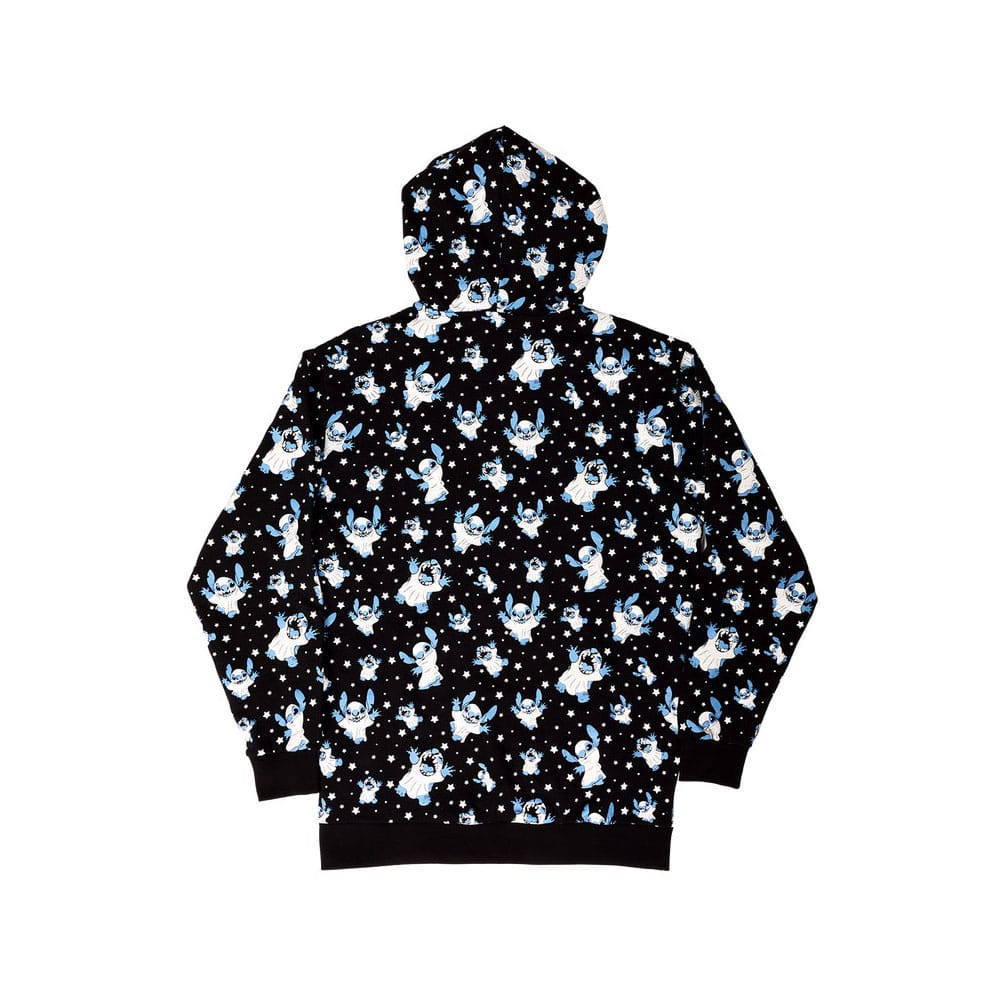 Funko Stitch Lilo & Stitch Loungefly Hooded Jacket Ghost Size M