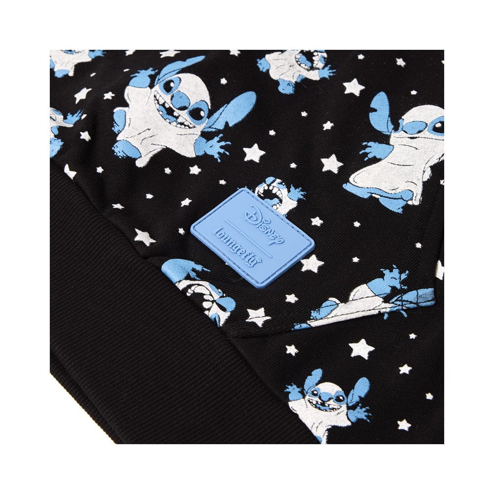Funko Stitch Lilo & Stitch Loungefly Hooded Jacket Ghost Size M