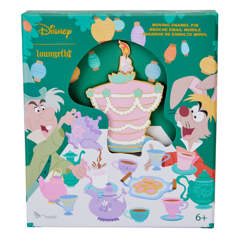 Disney Unbirthday Cake Enamel Pin by Loungefly Limited Edition 8 cm