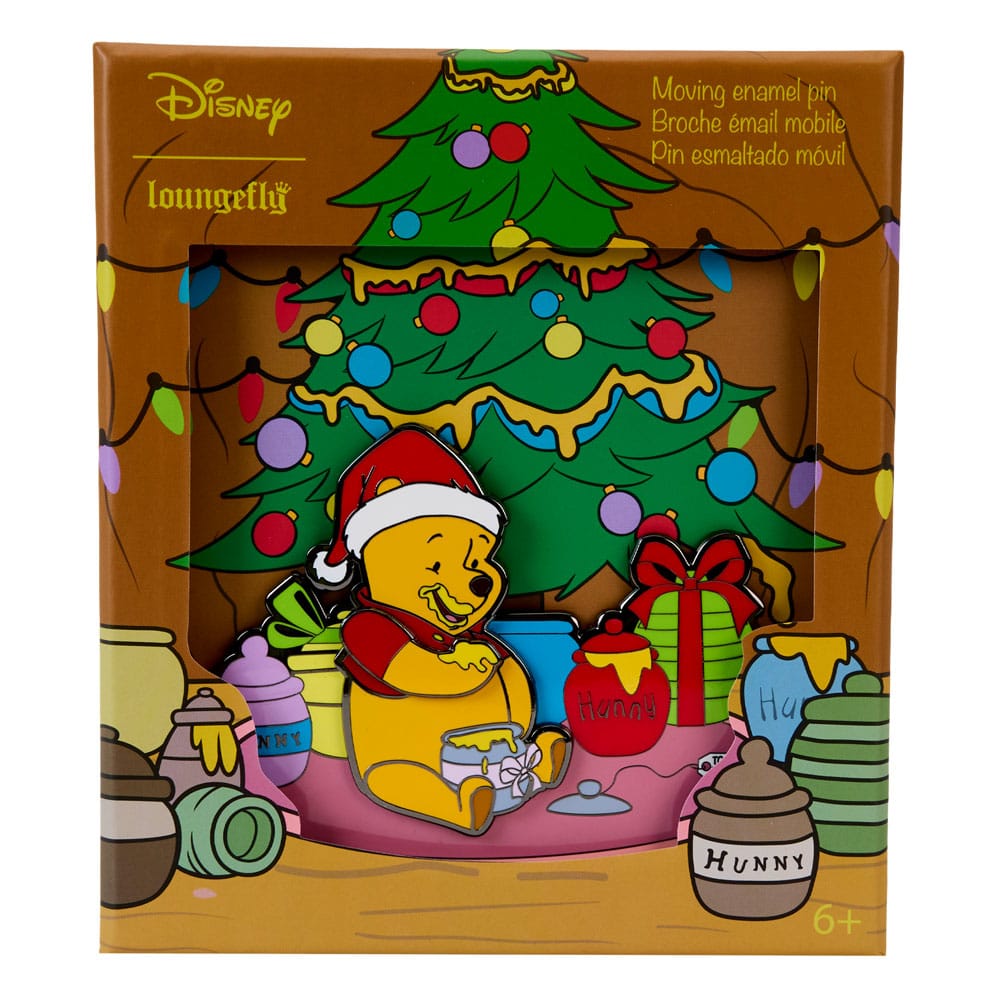 Disney Winnie the Pooh Honey Present Enamel Pin by Loungefly Limited Edition 8 cm