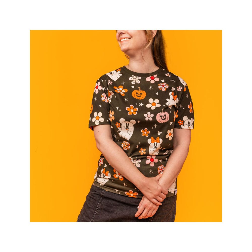 Disney Loungefly Mickey and Friends Halloween T Shirt Unisex Size L