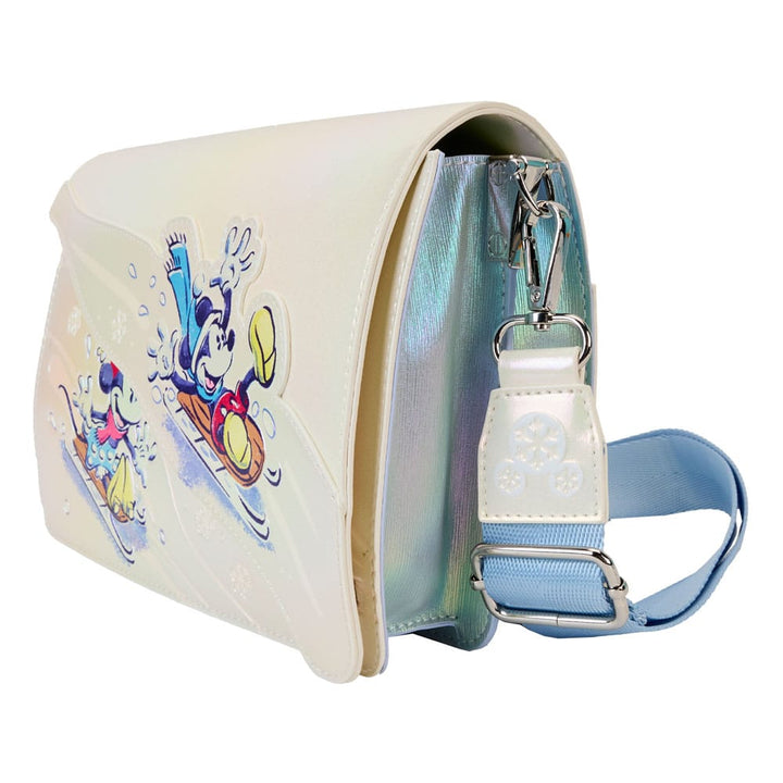 Loungefly Disney Mickey and Friends Winter Wonderland Crossbody Bag