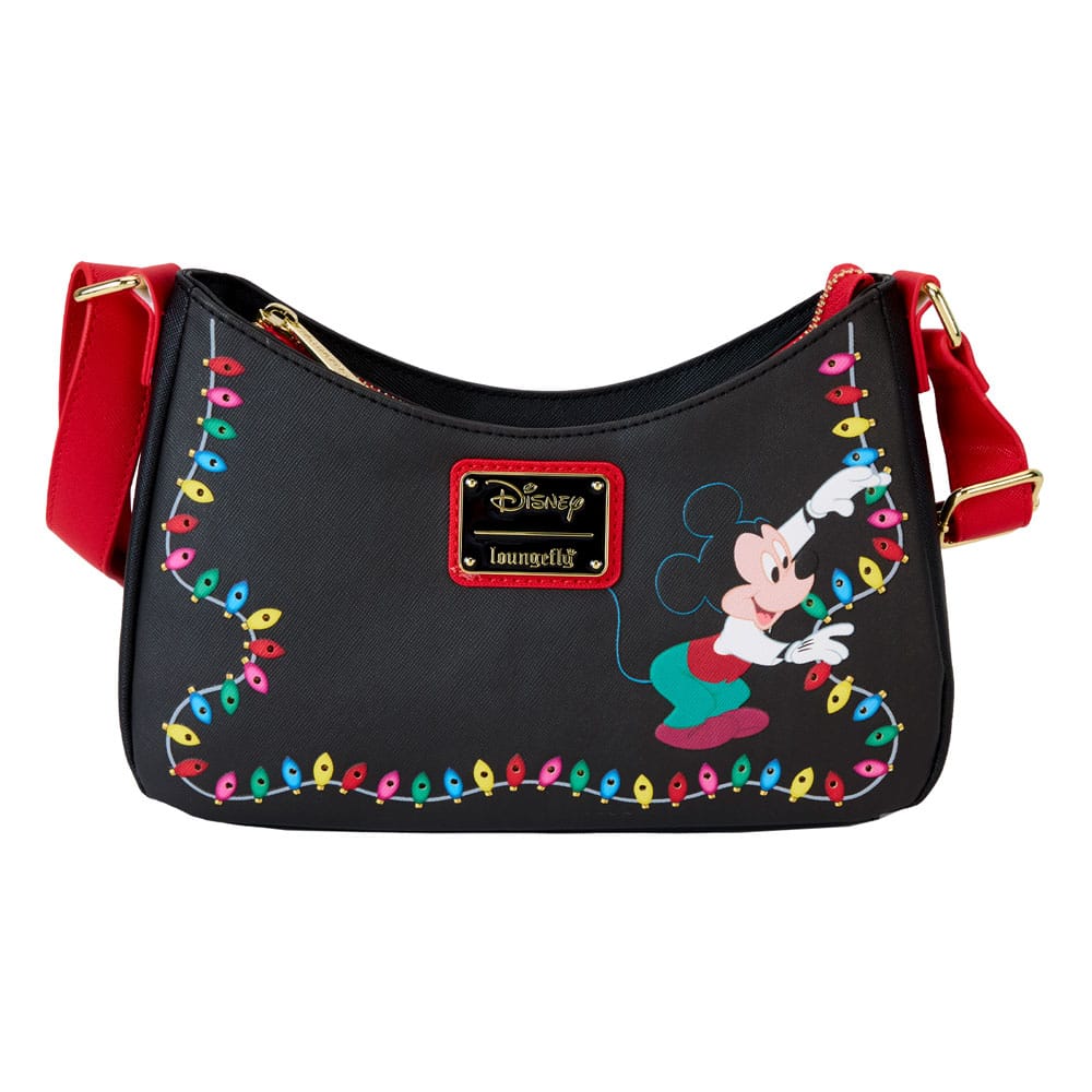 Loungefly Disney Mickey's Light Up Decorations Crossbody Bag